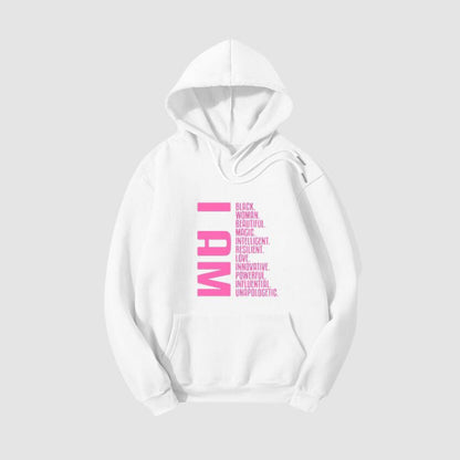 Letter Pattern Printed Hoodies