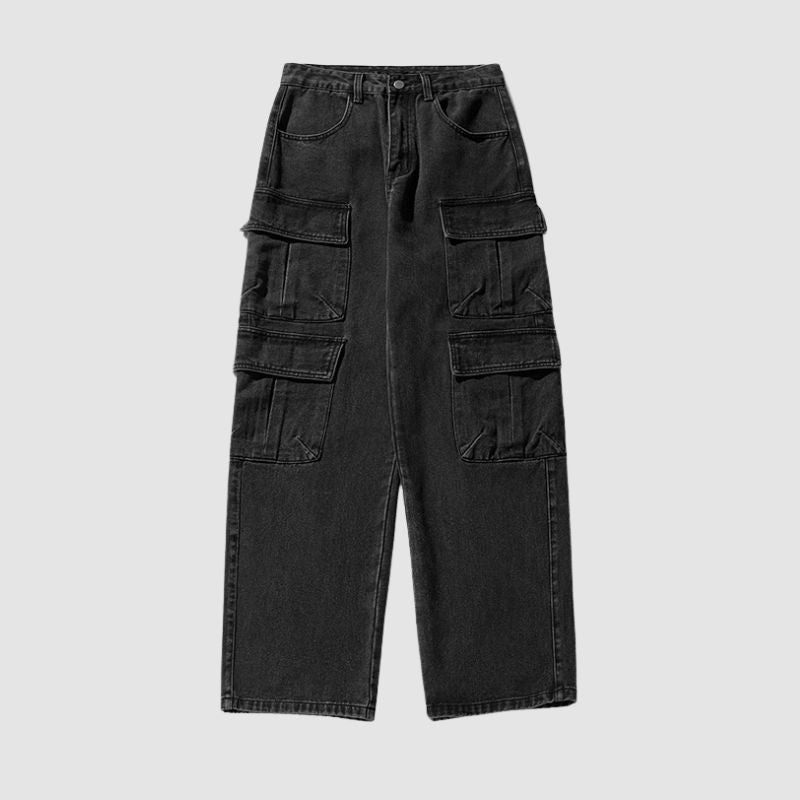 Multi-Pocket Cargo Jean