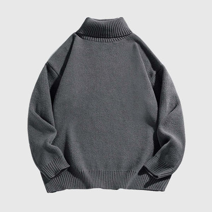 Chunky Knit Turtleneck Sweater