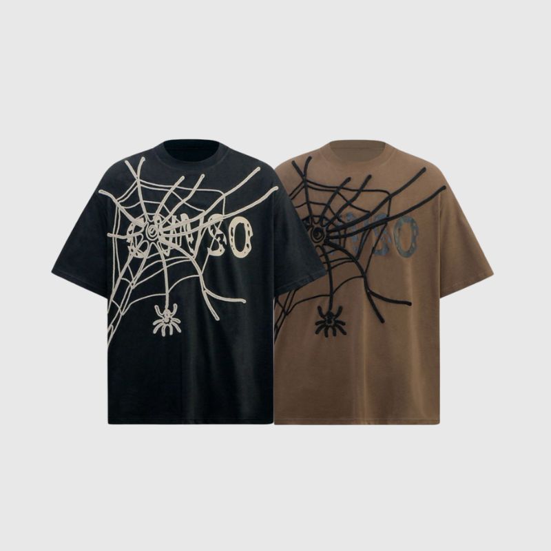 Spider Print Tees