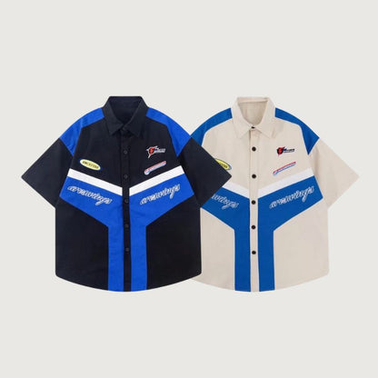 Racing Patchwork Shirt