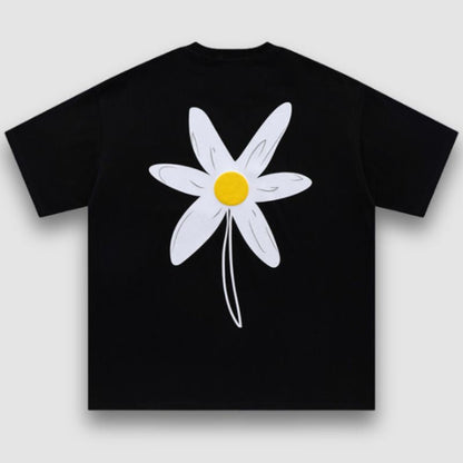 Sunflower Pattern Printed Tee