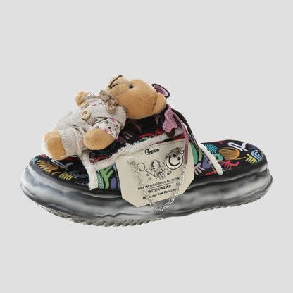 Cute Cartoon Bear Slides