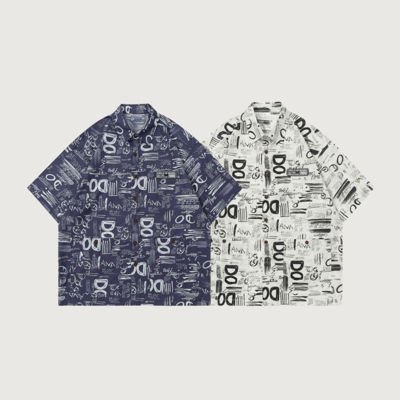 Graffiti Full Print Shirt