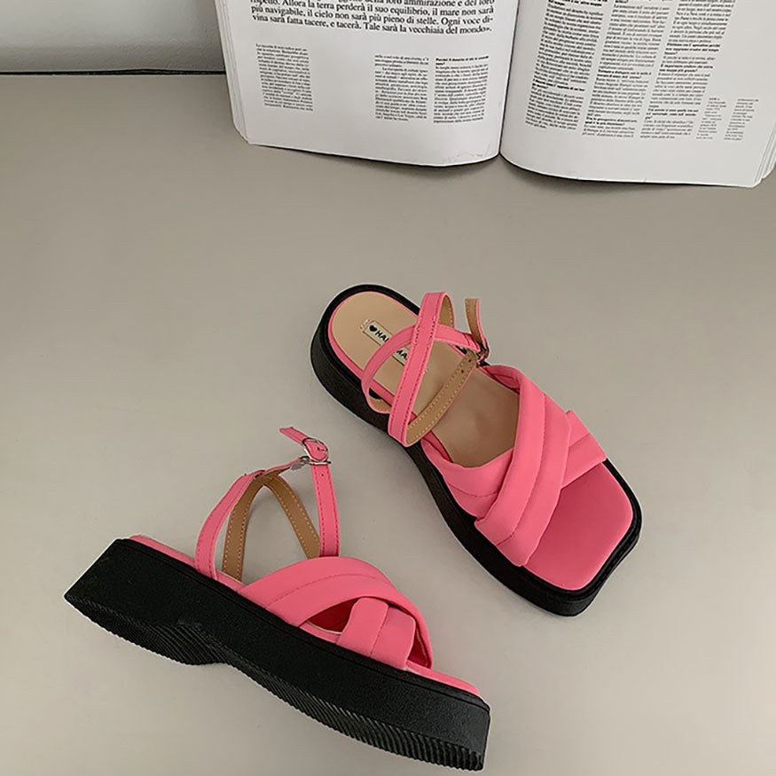 Vintage Cross Sandals