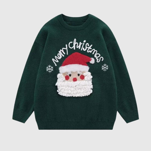 Vintage Santa Christmas Sweater