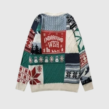 High Street Vintage Loose Christmas Sweater