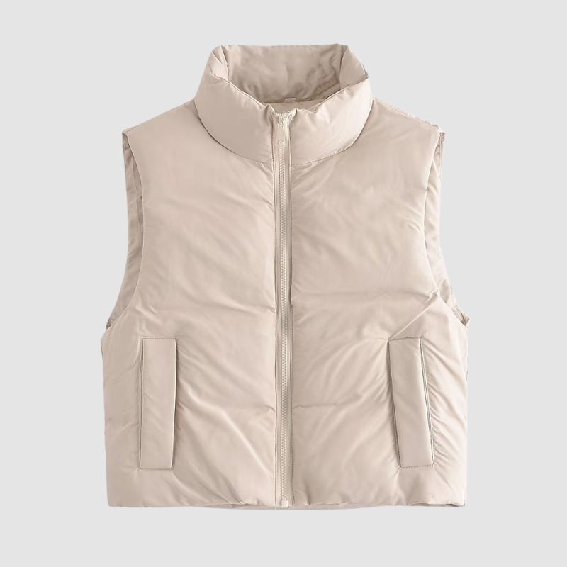 Casual Solid Color Vest Jacket