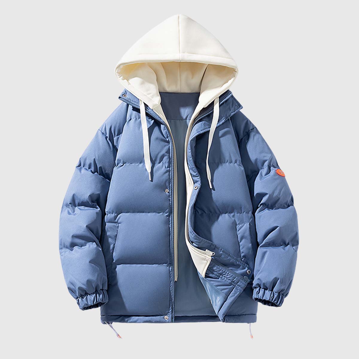 Two-in-One Hooded Puffer Jacket