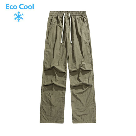 Ice Silk Parachute Pants