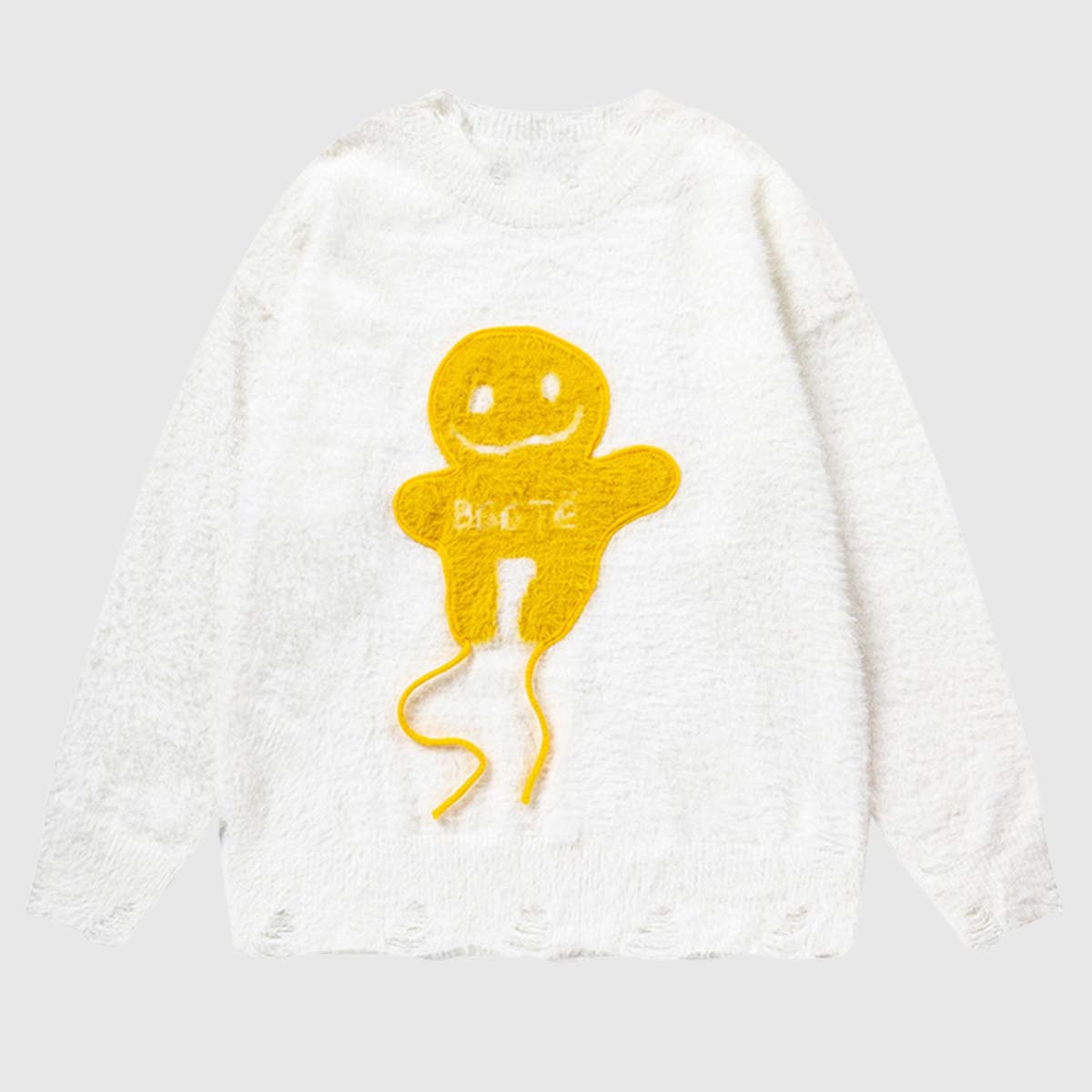 Smiley Knit Sweater