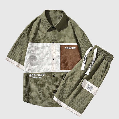 Patchwork Corduroy Co-ord Set