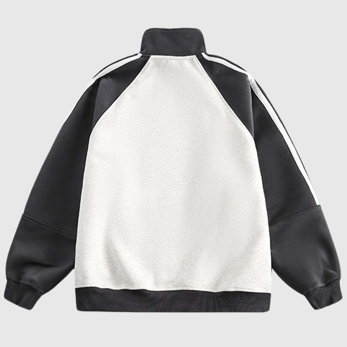 Retro Stand Collar Track Jacket