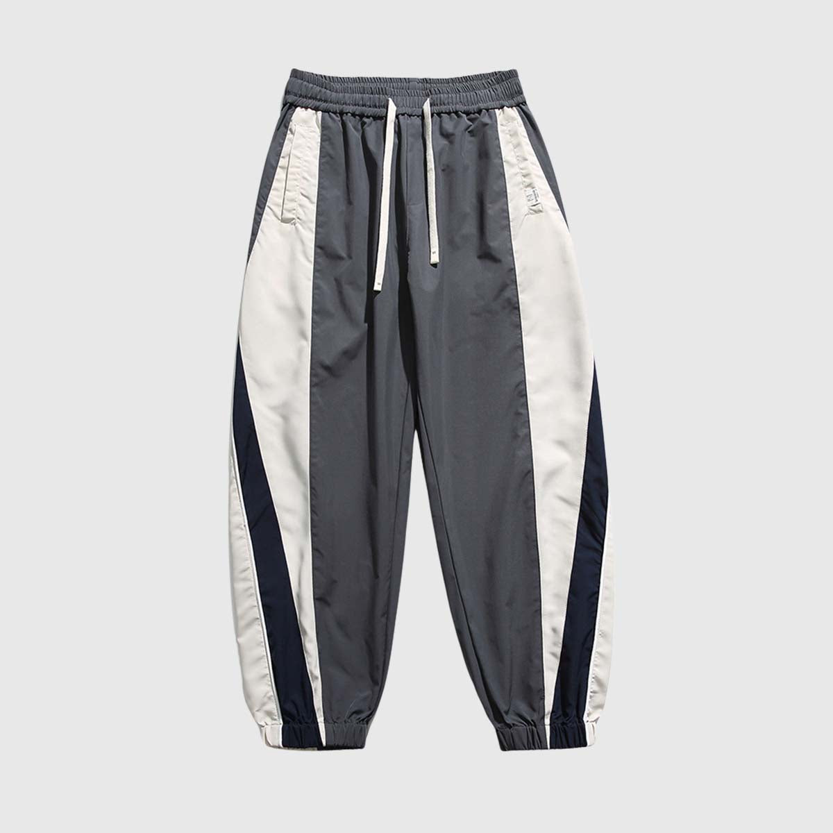 Contrast Panel Jogger Pants