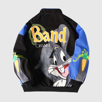 Cartoon  Baseball Jacket