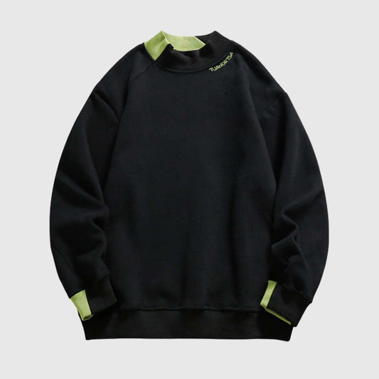 Colorblock Crewneck Sweatshirt