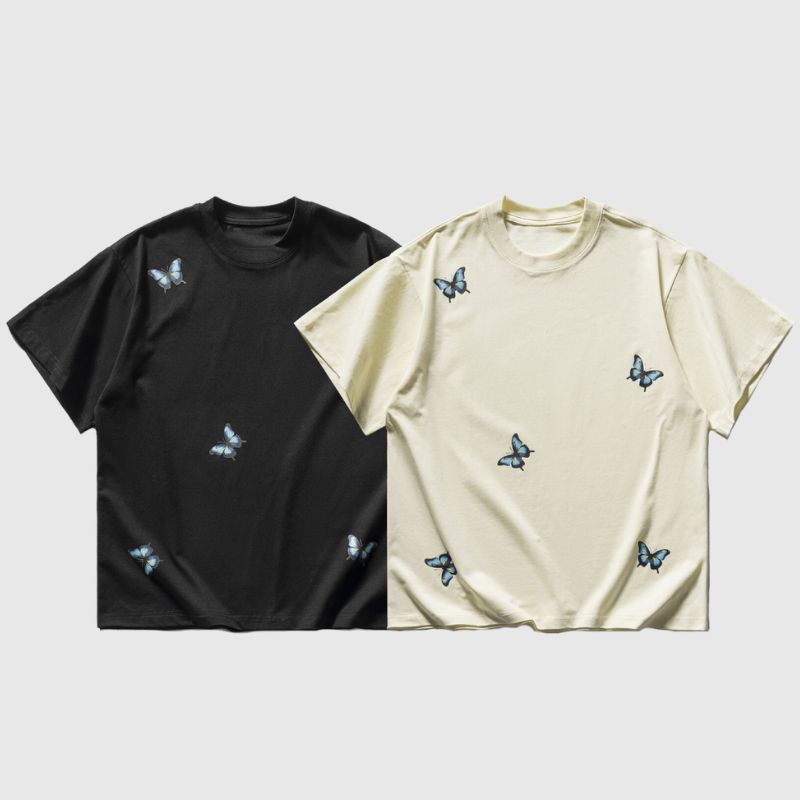 Ice Silk Butterfly Tee