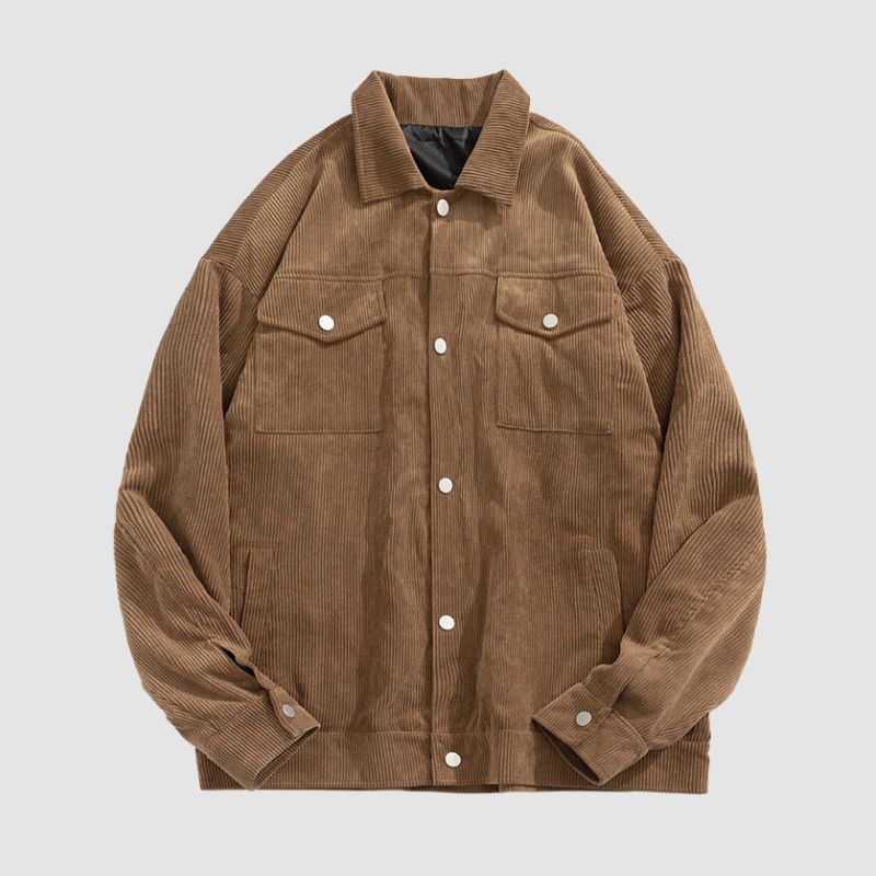 Pocket Patch Corduroy Jacket