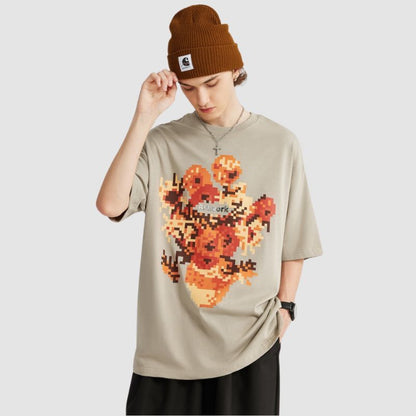 Mosaic Sunflower Printed Tee