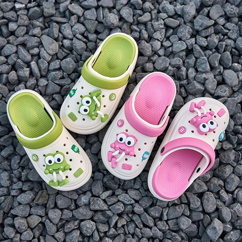 Cute Cartoon Frog Garden Clog