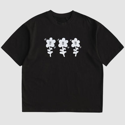 Solid Flowers Tee