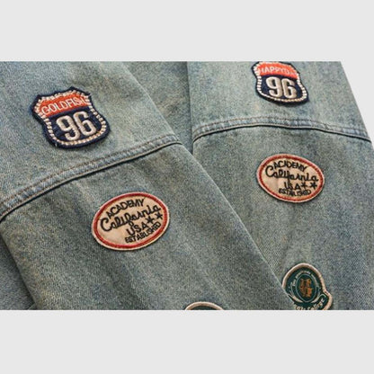 Embroidered Denim Jacket