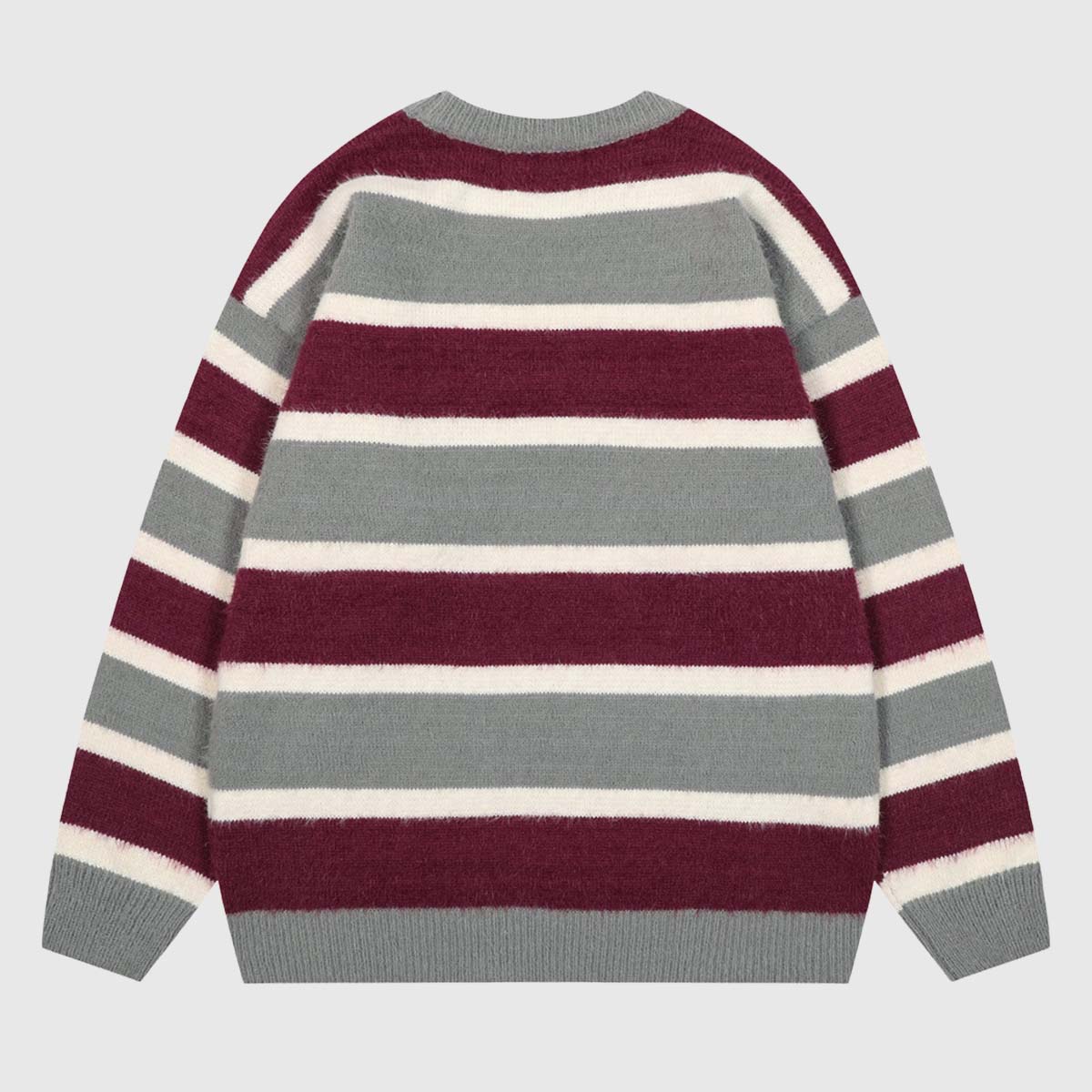 Vintage Striped Knit Sweater