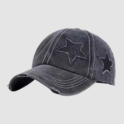 Distressed Star Baseball Cap