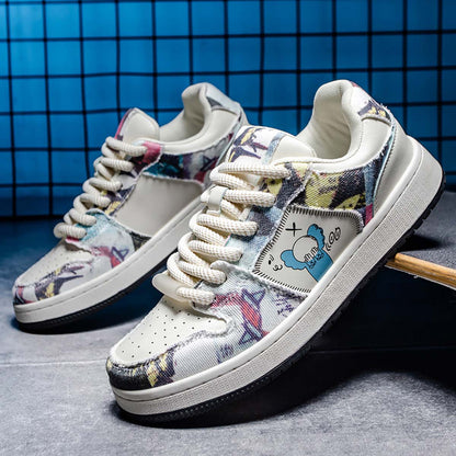 Urban Canvas Graffiti Sneakers