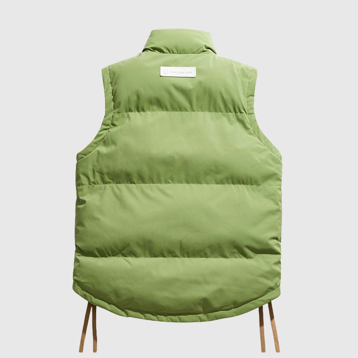 Dual-Wear Puffer Vest With Bags