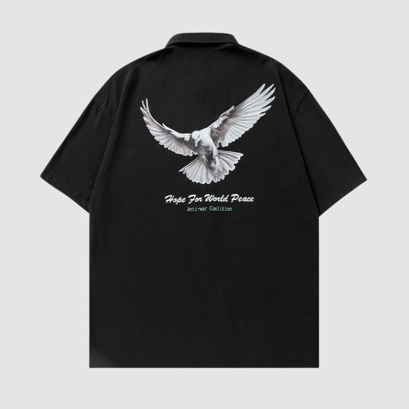 Peace Dove Printed Shirts