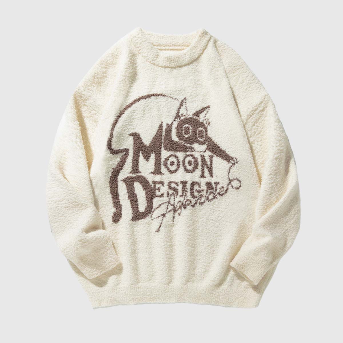 Moon Phase Graphic Sweater