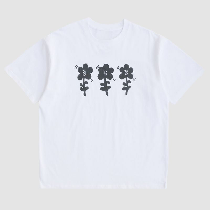 Solid Flowers Tee