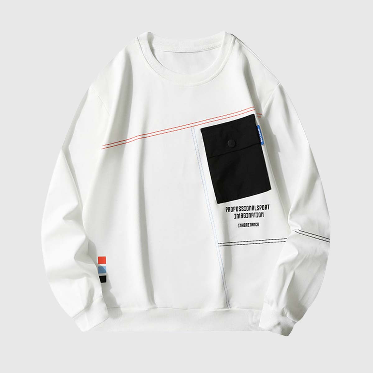 Contrast Pocket Sweatshirt