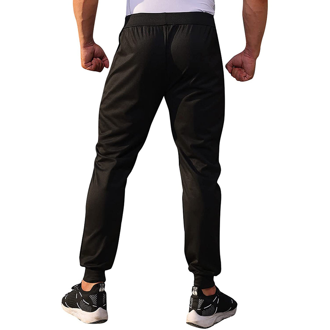 Fashion Mens Tapered Gym Workout Joggers Sweatpants