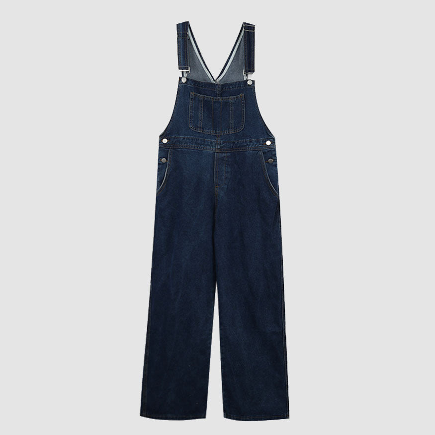 Commuter Style Denim Overalls