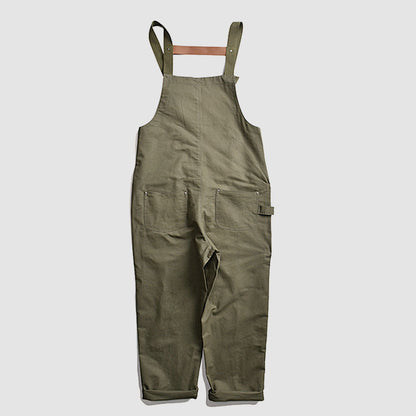 Oluolin Secure Zipper Closure Pocket Overalls