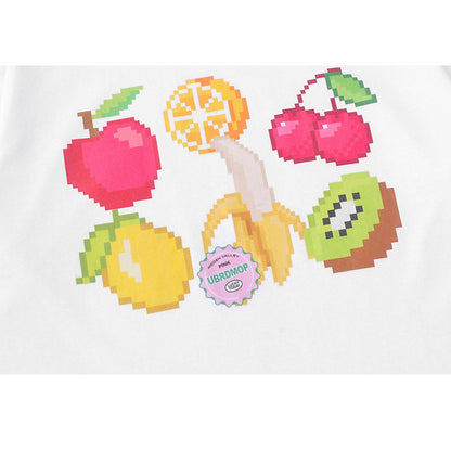 Fruit Pixel Art Print Tee