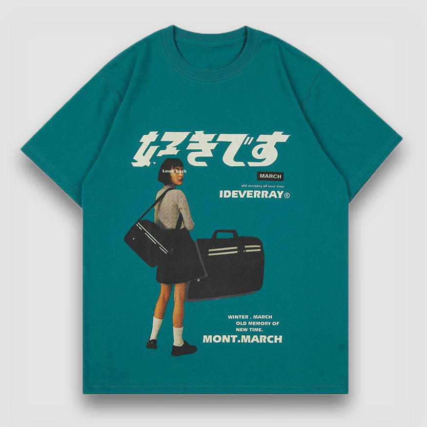 Harajuku Summer Print Tee