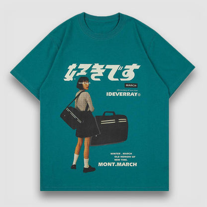 Harajuku Summer Print Tee