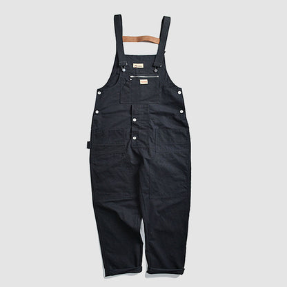 Oluolin Secure Zipper Closure Pocket Overalls