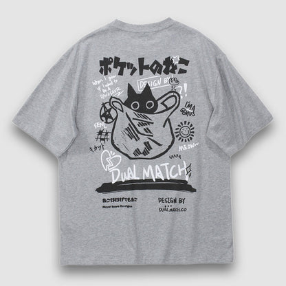 Japanese Style Animes Print Tee