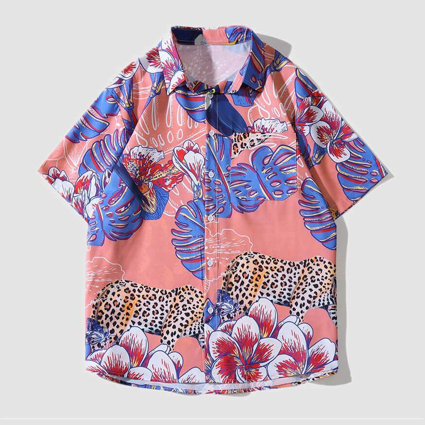 Flora And Fauna Print Shirt