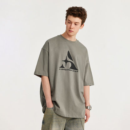 Geometric Print Tee