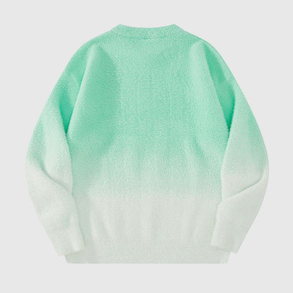 Ombre Gradient Sweater