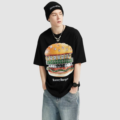 Diamond Hamburger Printed Tee