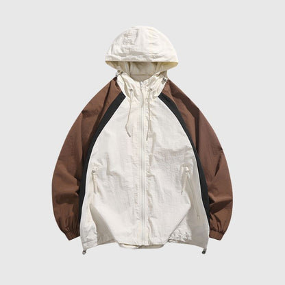 Waterproof Color Block  Jacket