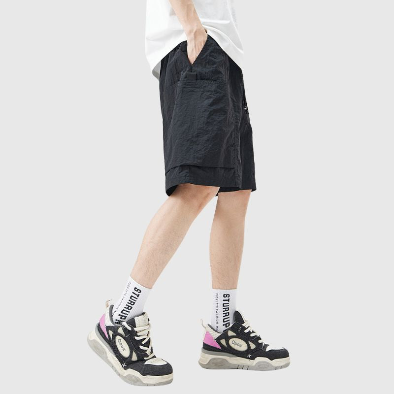 Comfy Solid Cargo Shorts