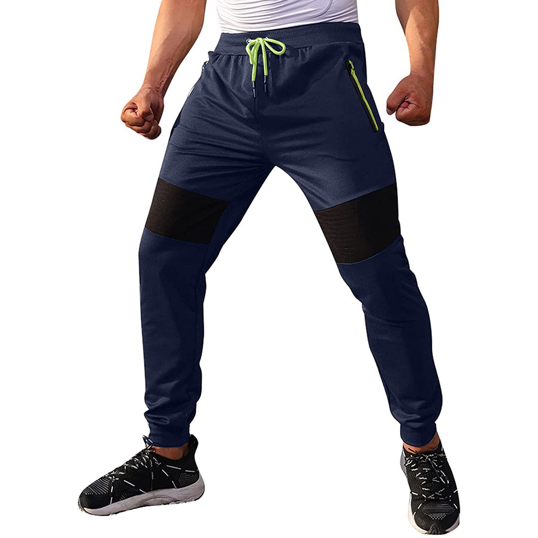 Fashion Mens Tapered Gym Workout Joggers Sweatpants