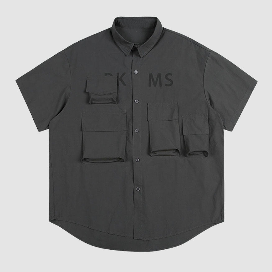 Simple Pocket Cargo Shirts